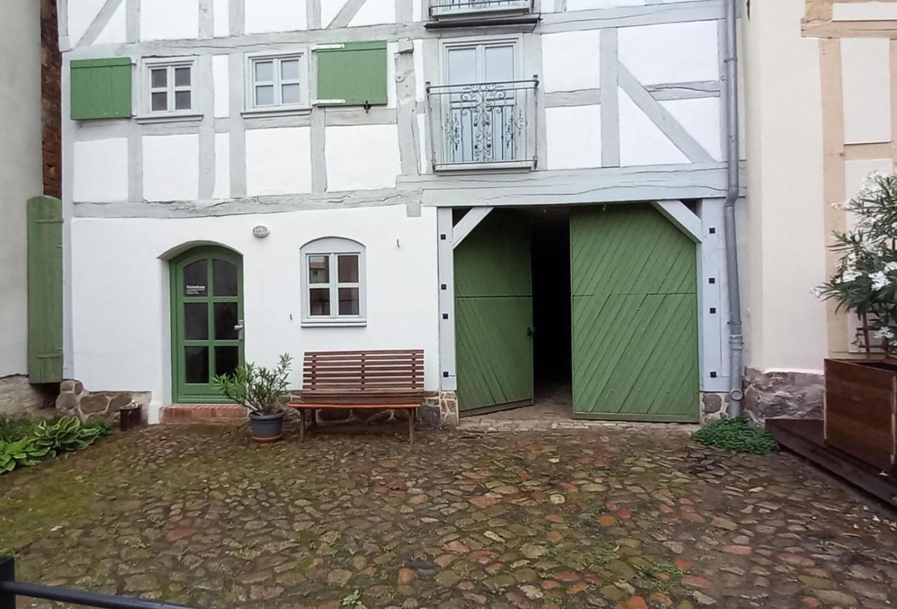 Brezelhaus Villa Tangermünde Exteriör bild